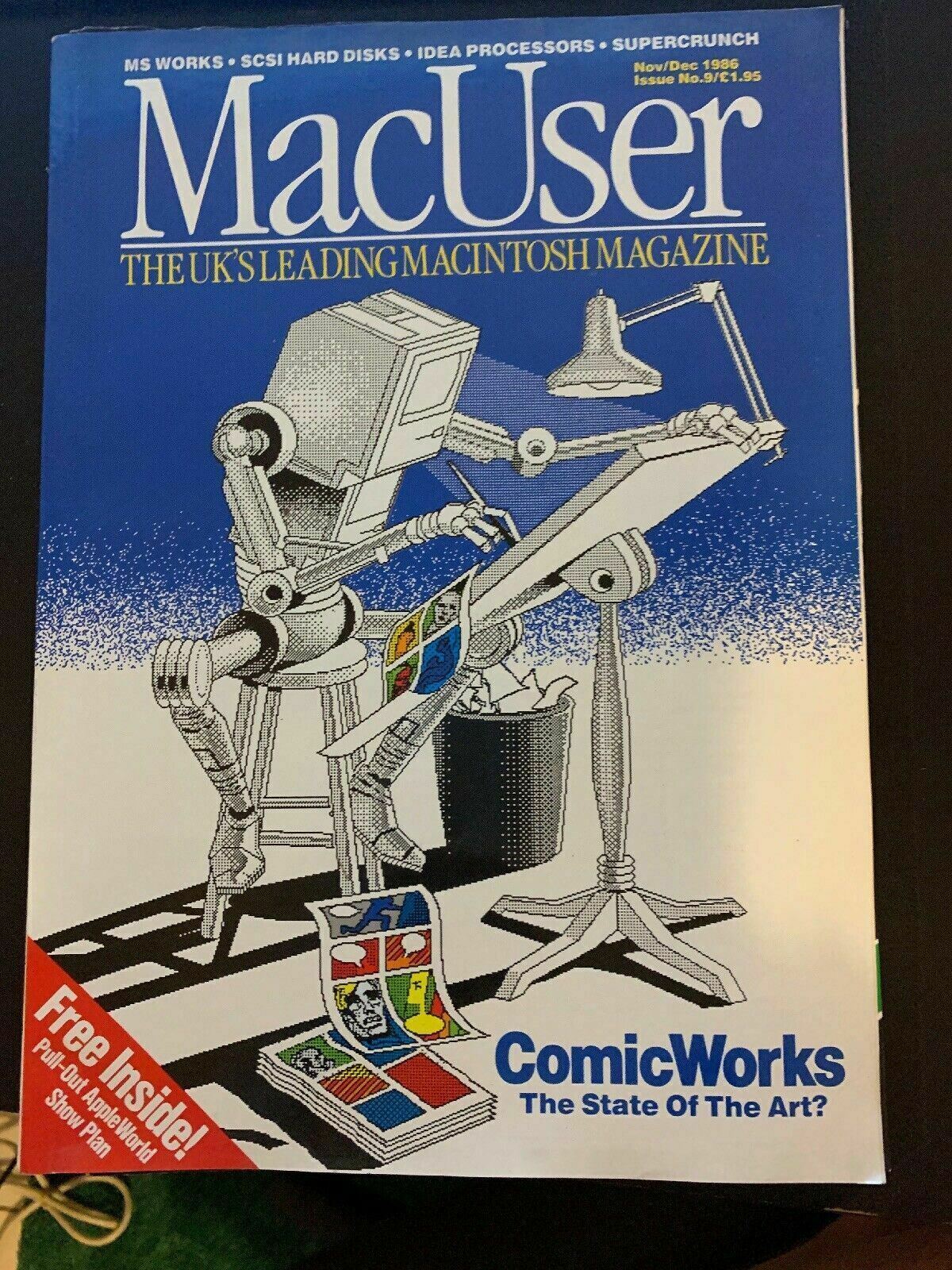 Macuser MacUser UK Macintosh Magazine Nov/Dec 1986 ComicWorks The State Of The ...