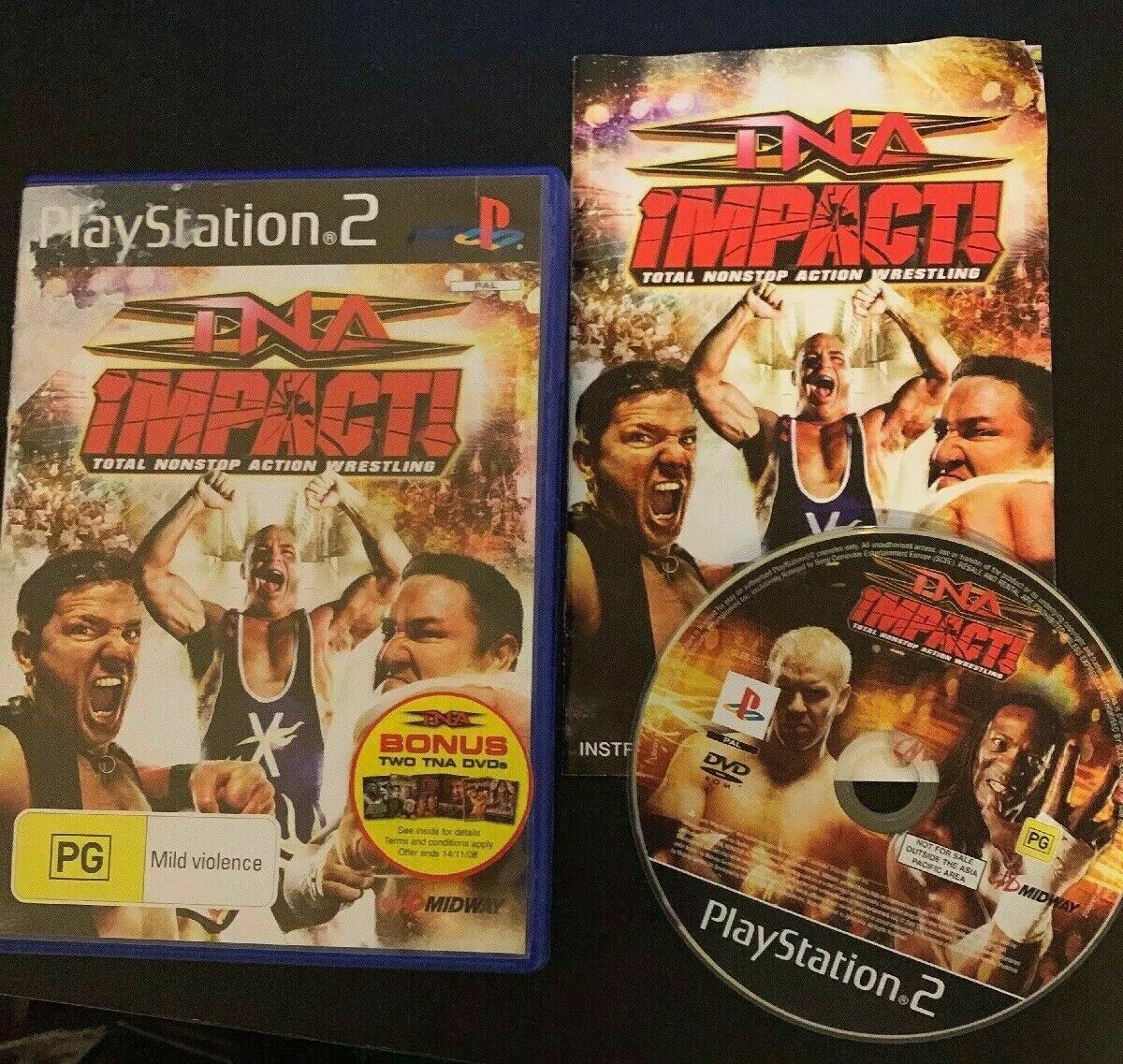 Tna Impact! Ps2 Original Fisico | Cuotas sin interés Tna Impact! Ps2 Original Fisico | Cuotas sin interés