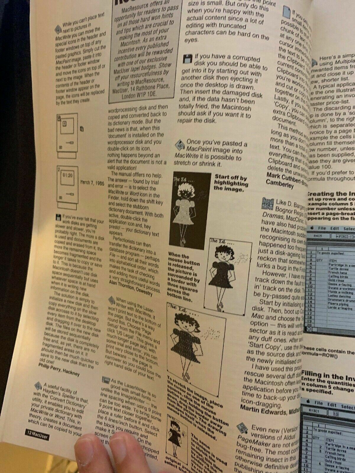 MacUser Magazine May/June 1986 Macintosh Accounting: Vintage Macintosh Resource