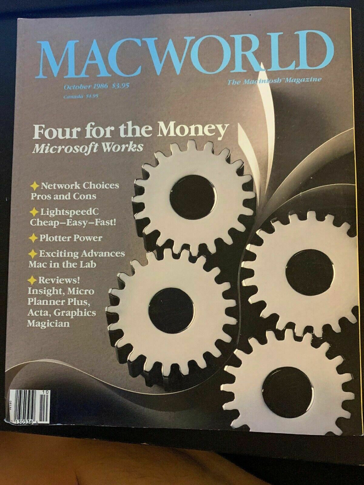 Macworld October 1986 The Macintosh Magazine Four For The Money Microsoft Works