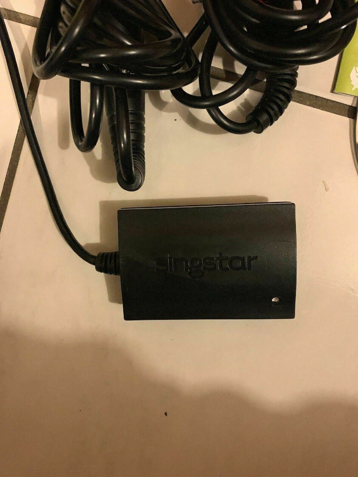 SingStar THE WIGGLES Sony PS2  With 2 Genuine Microphones SingStar USB Converter