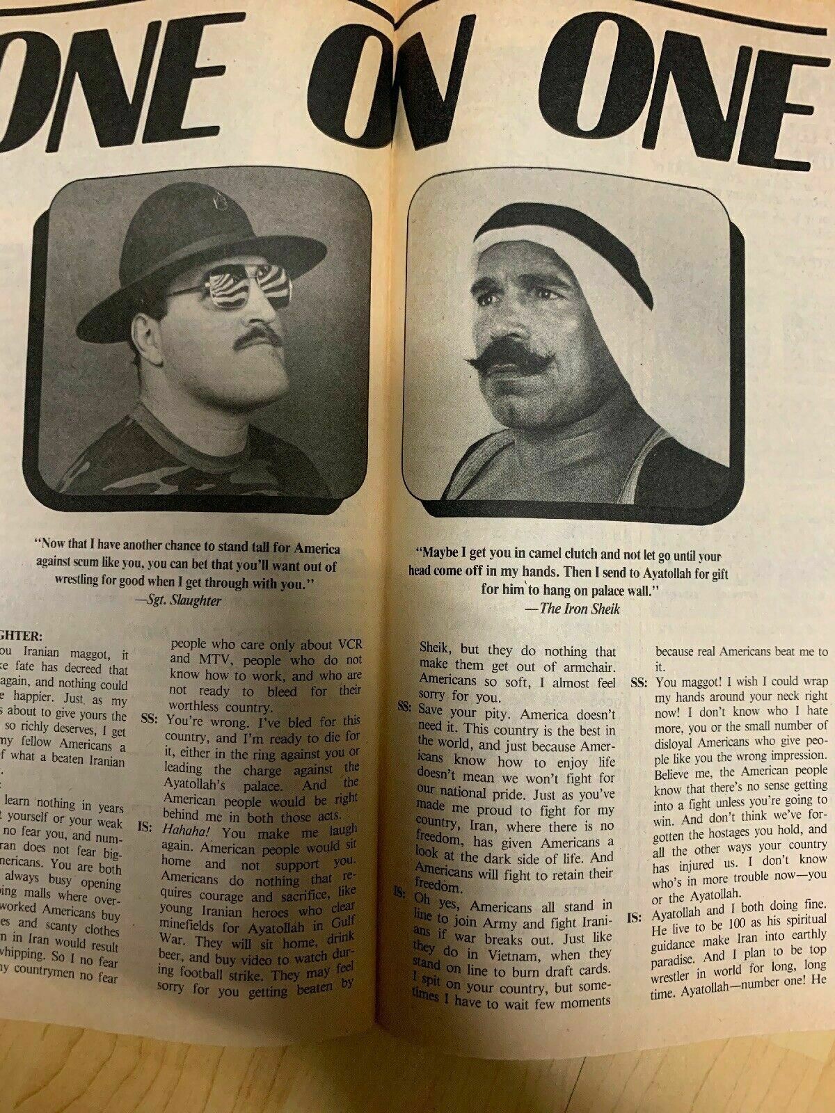 Inside Wrestling Magazine January 1988 Is Hulk Hogan Bored with the WWF Title?
