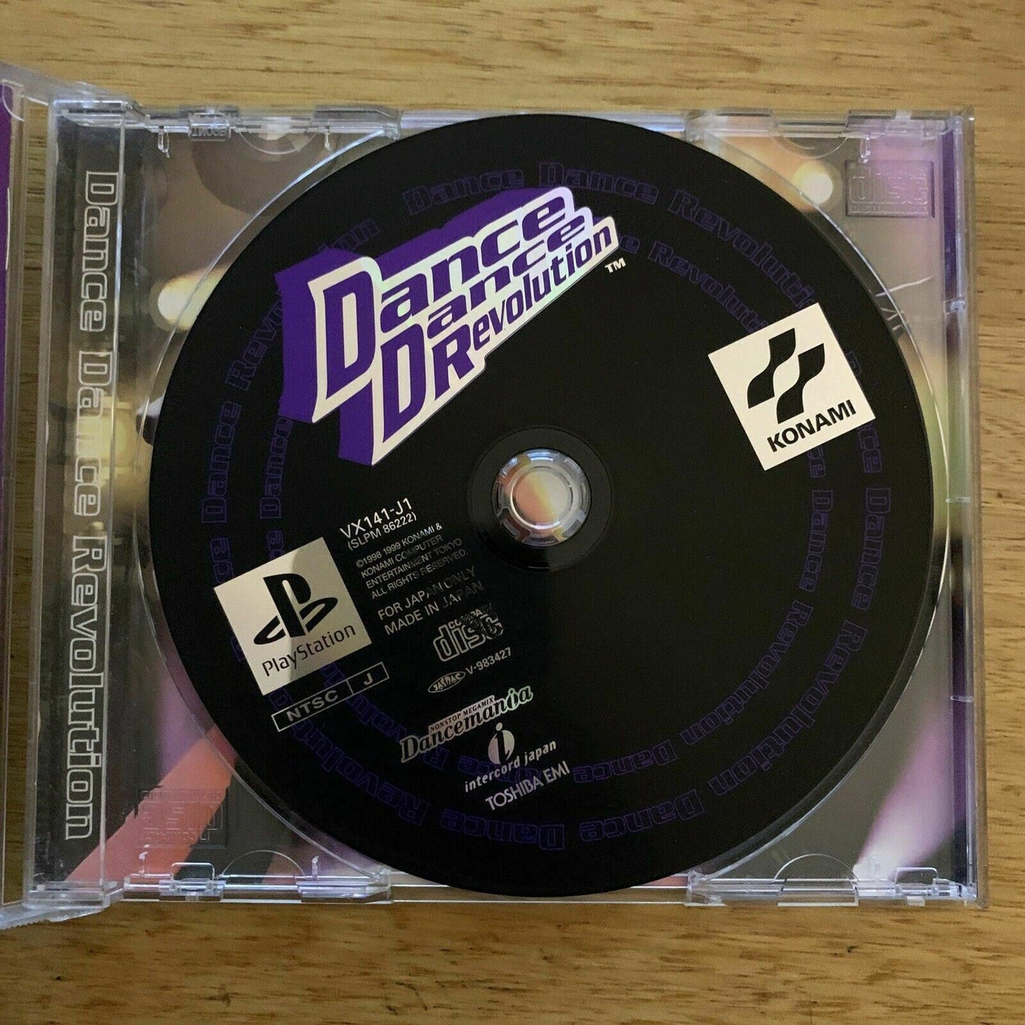 Dance Dance Revolution - Playstation PS1 NTSC-J Japan Konami Music Dance Game