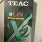 7x Brand New & Sealed VHS 3x Teac E-180 1x Sony 180 1x Teac E-240 1x Base E-180