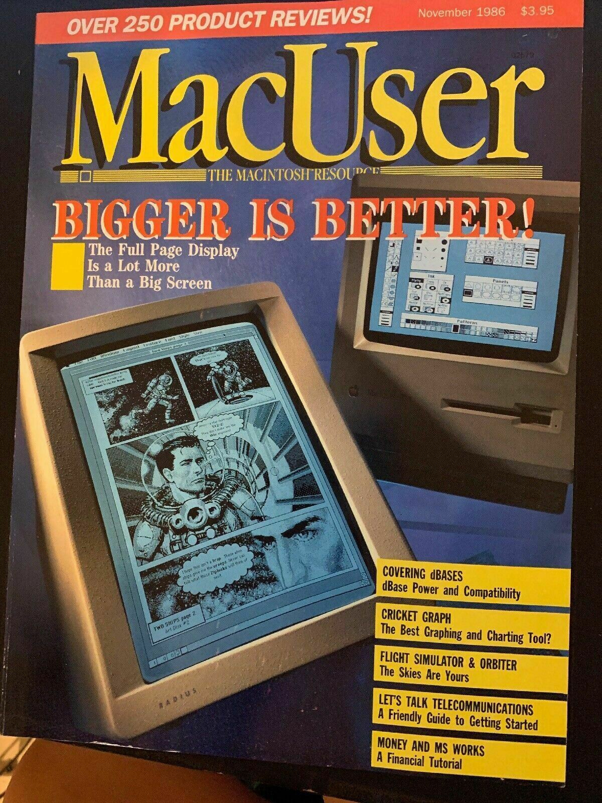 MacUser November 1986 The Macintosh Resource Bigger Is Better – Retro Unit