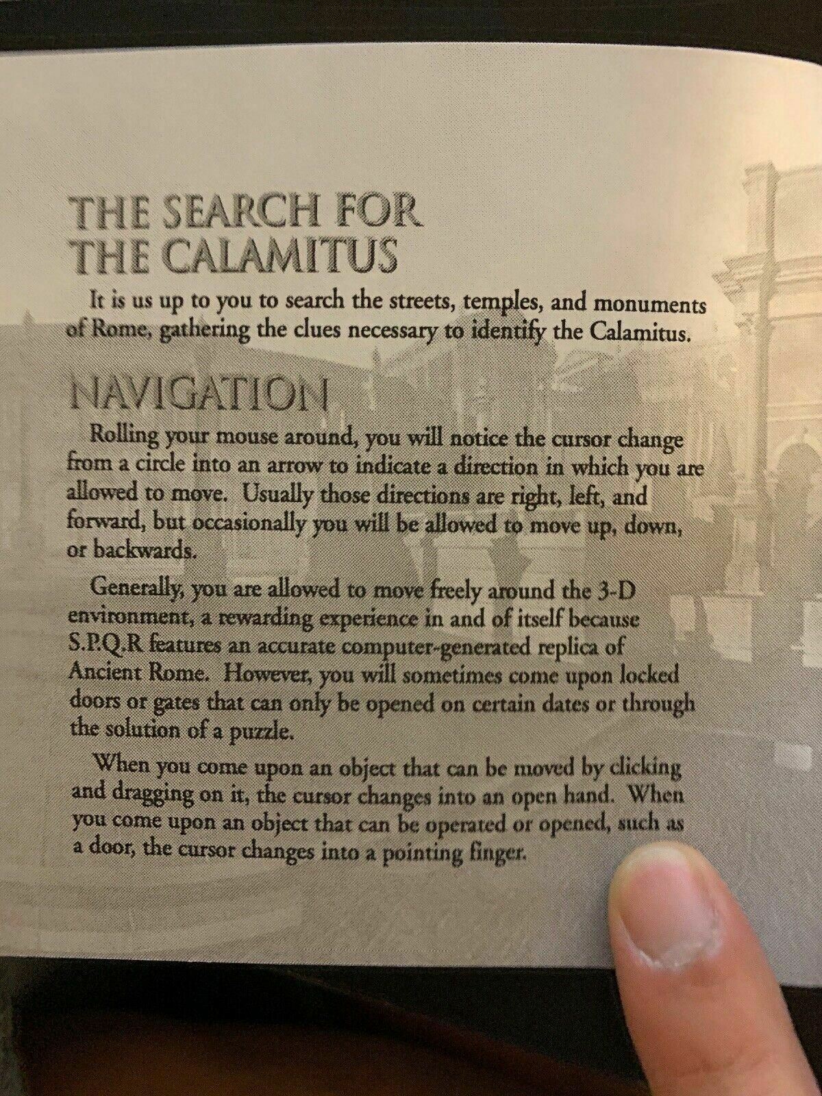 S.P.Q.R The Empire Darkest Hour (1996) PC CDROM