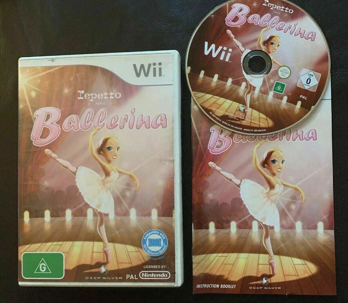 Repetto Paris Ballerina Nintendo Wii PAL *With Manual*