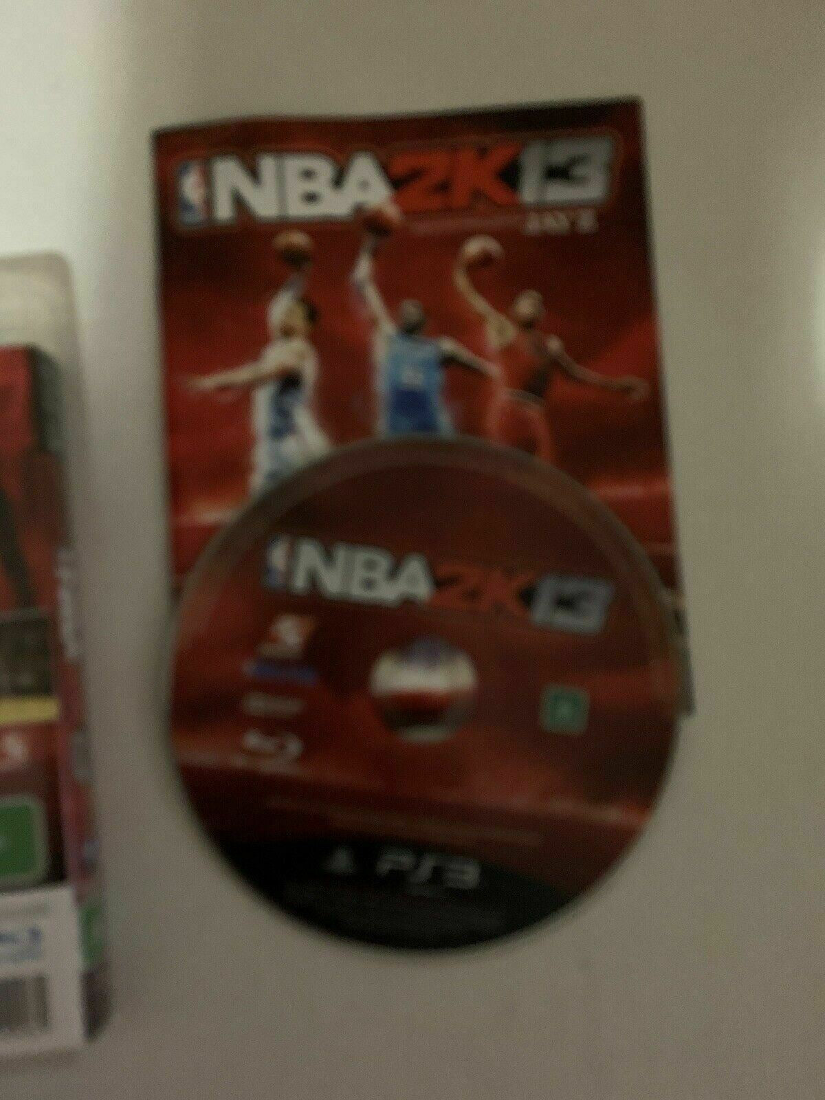 NBA 2K13 - PlayStation 3 PS3 Basketball Game Complete With Manual