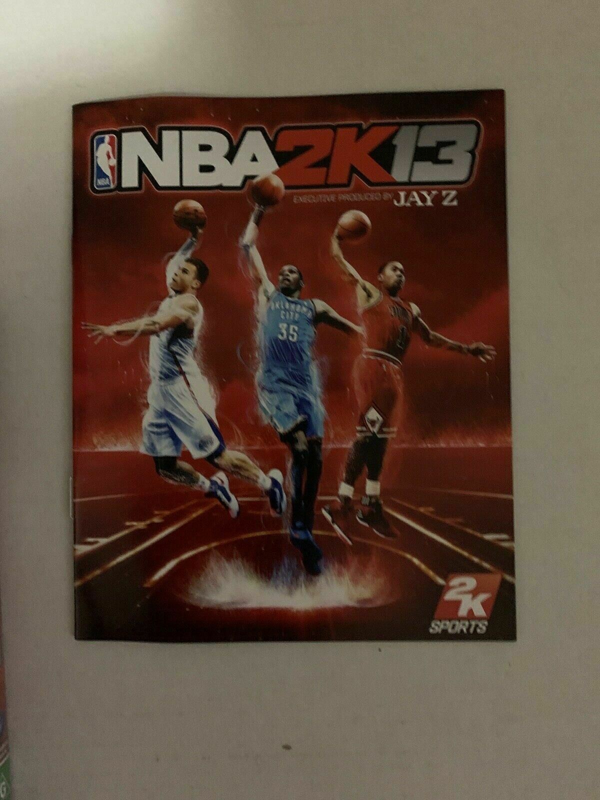 NBA 2K13 - PlayStation 3 PS3 Basketball Game Complete With Manual