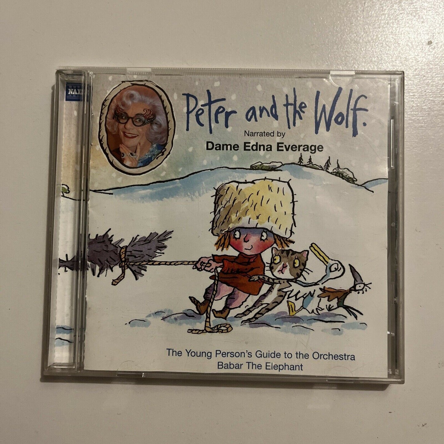 Peter And The Wolf - Narrated By Dame Edna Everage (Audio CD Book, 1997)