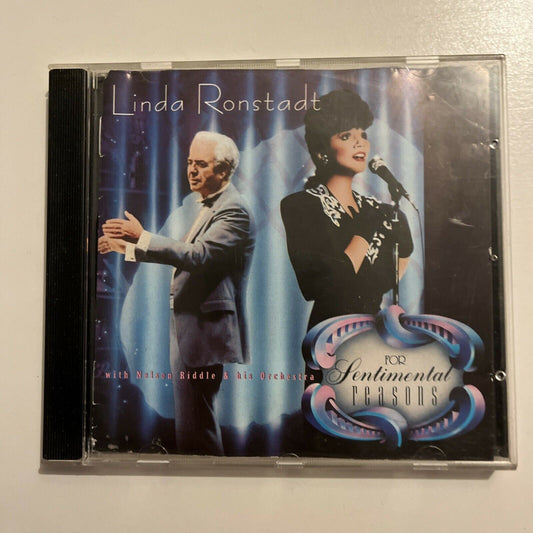 Linda Ronstadt With Nelson Riddle & His Orchestra - For Sentimental Reasons (CD)