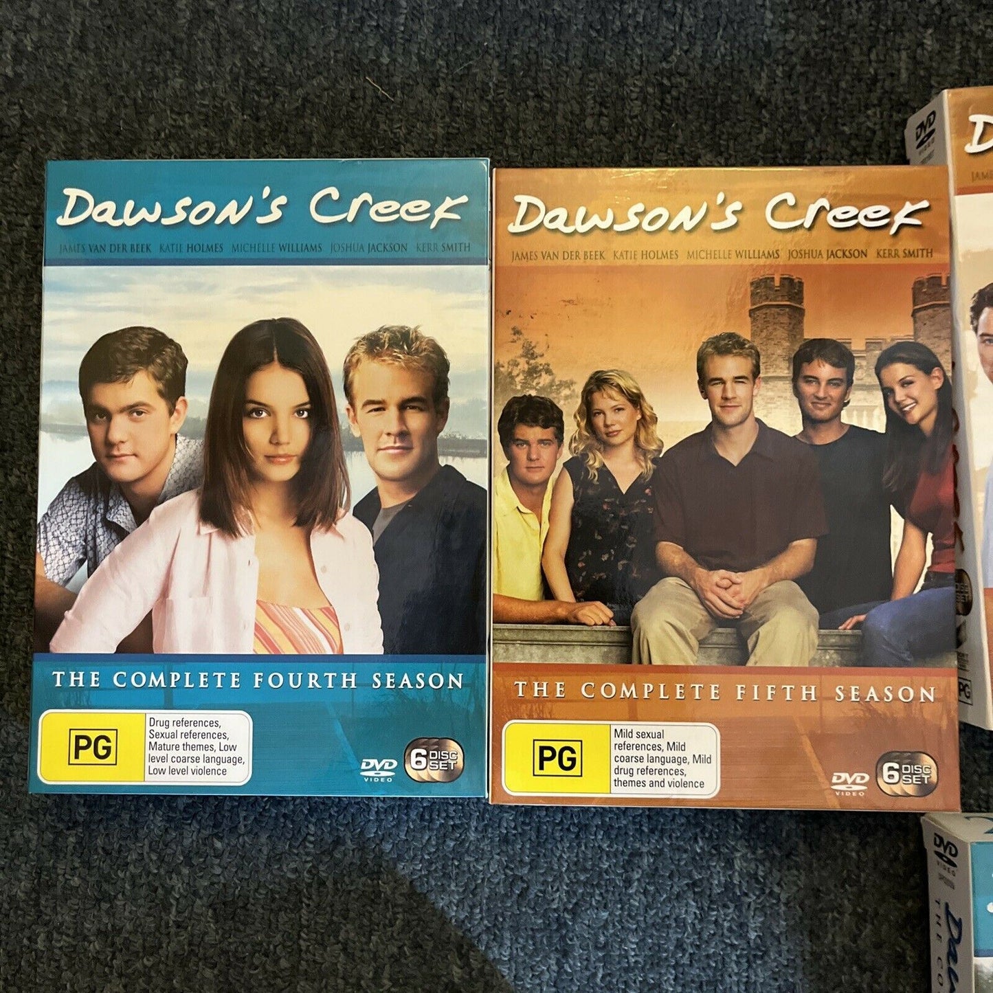 Dawson's Creek : The Complete Series - Season 1-6 (DVD, 2003, 34-Disc) Region 4