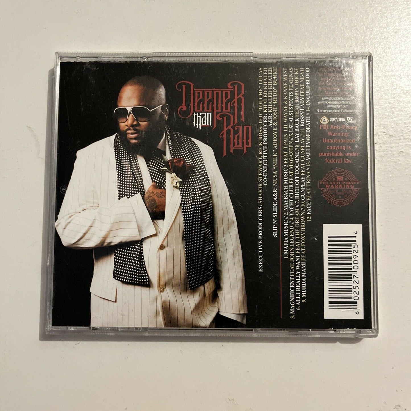 Rick Ross - Deeper Than Rap (CD, 2009)