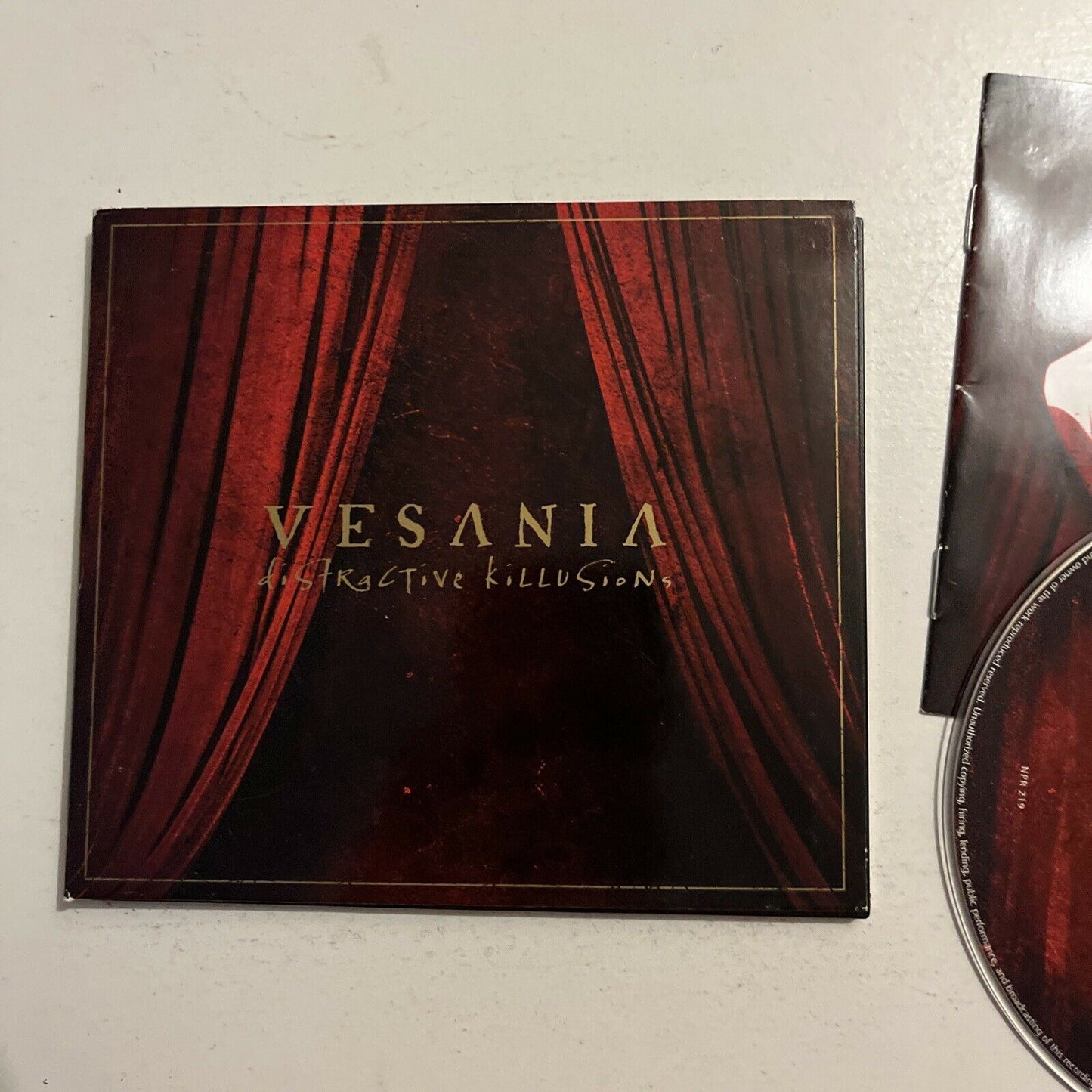 Vesania - Distractive Killusions [Bonus Tracks] [Digipak] [Limited] (CD, 2007)