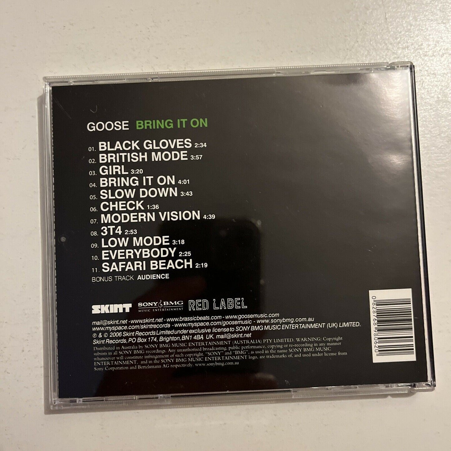Goose - Bring It On (CD, 2007)