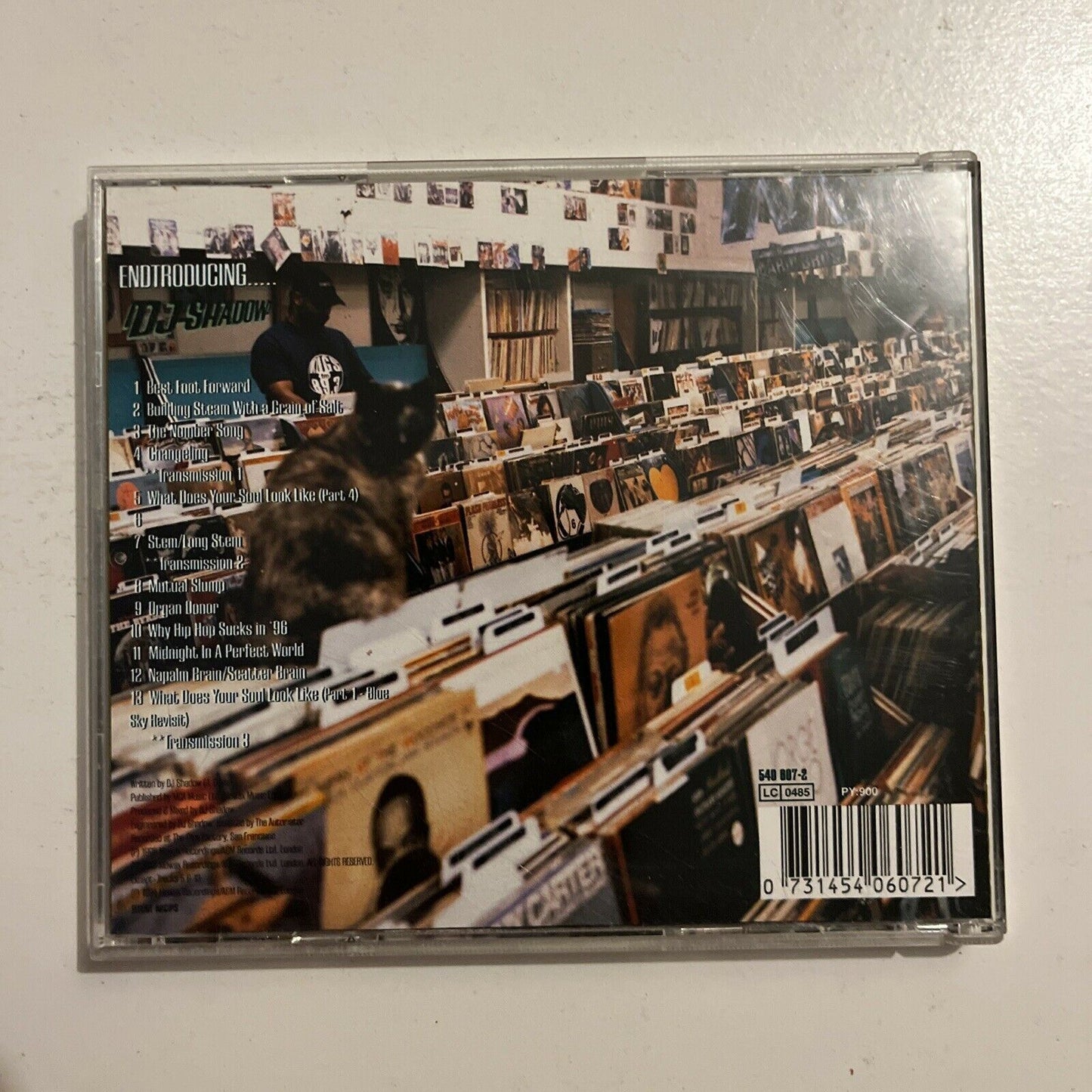 DJ Shadow - Endtroducing.....  (CD, 1996)