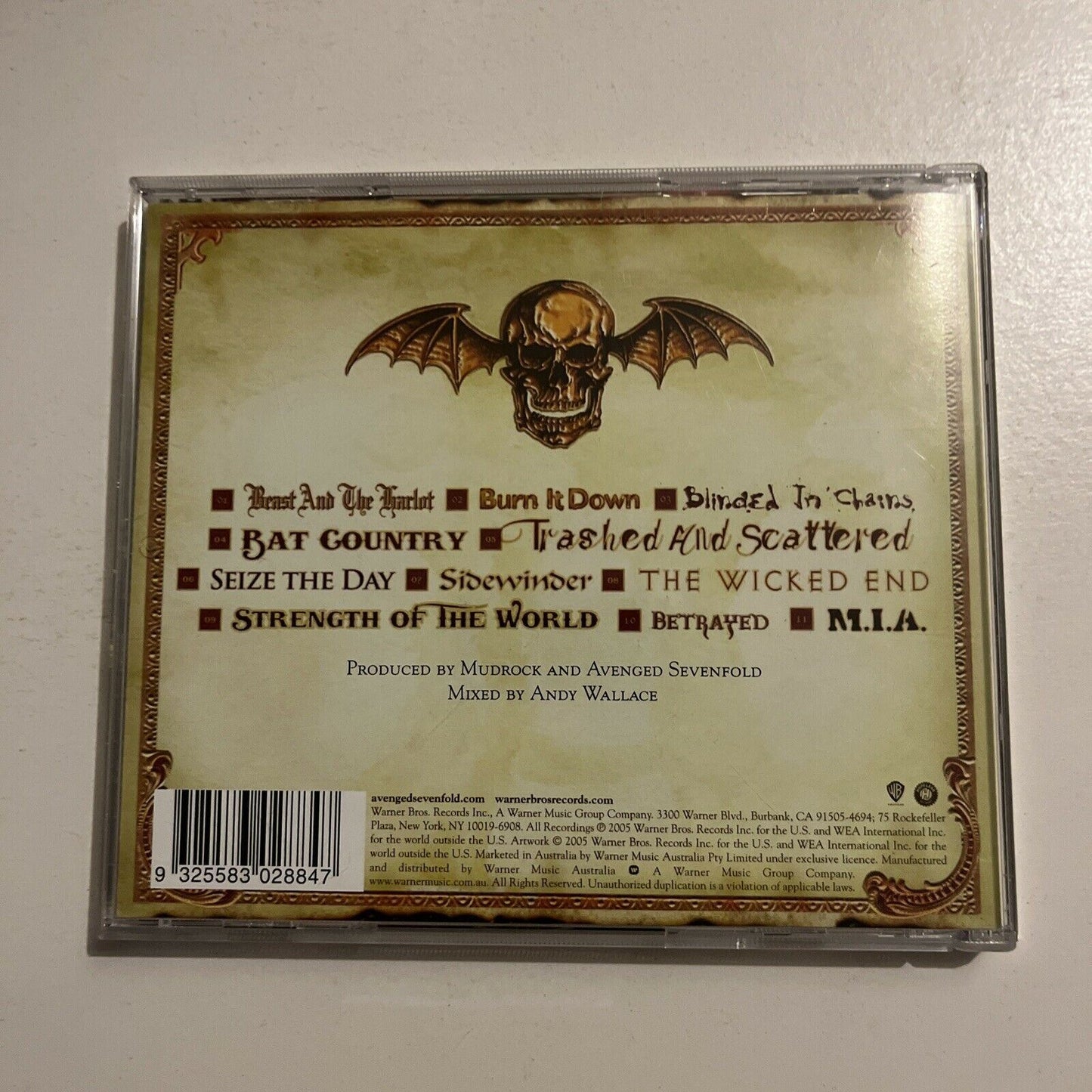 Avenged Sevenfold - City Of Evil (CD, 2005) – Retro Unit