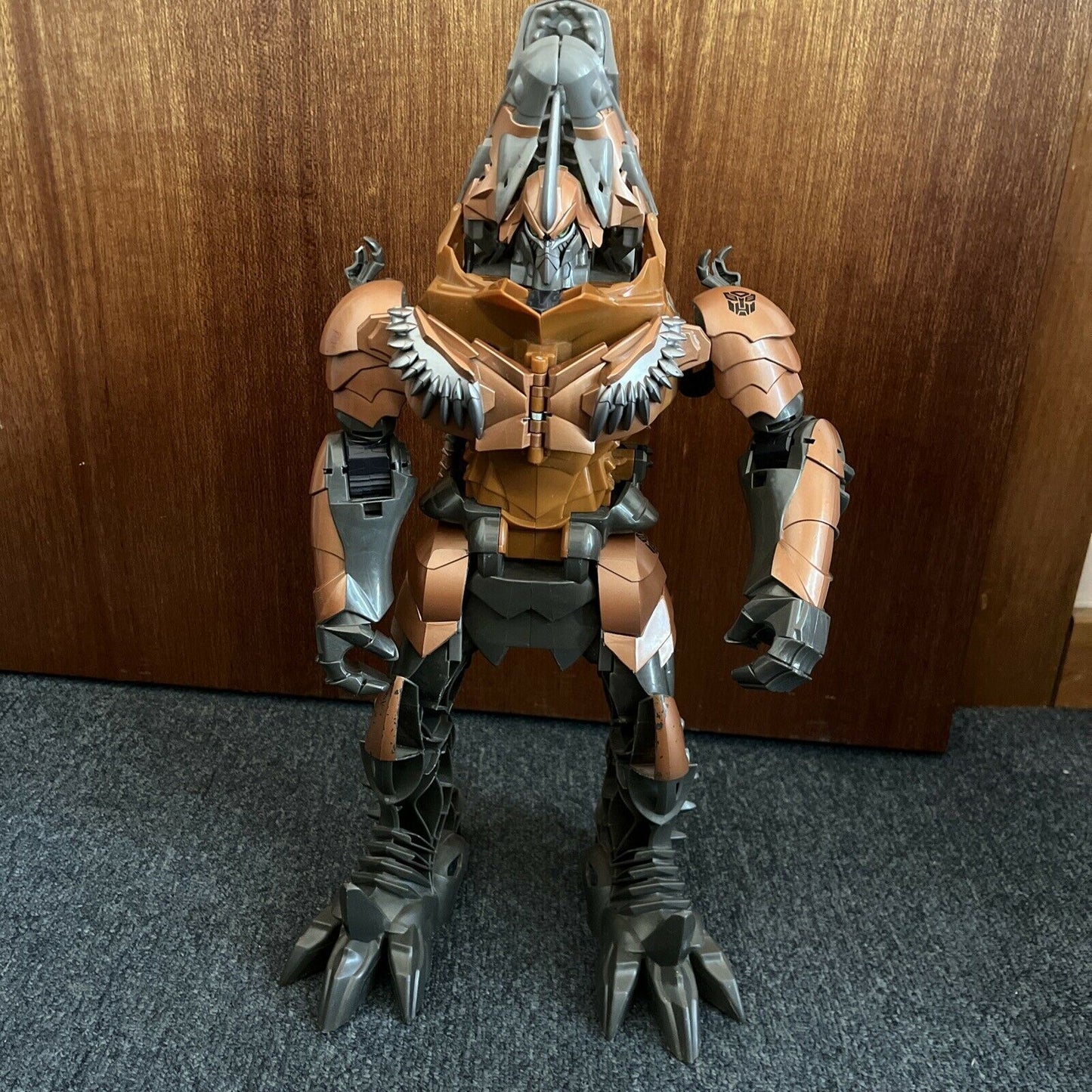 2011 Transformers Age of Extinction Stomp & Chomp 20" Grimlock *Tail Missing*