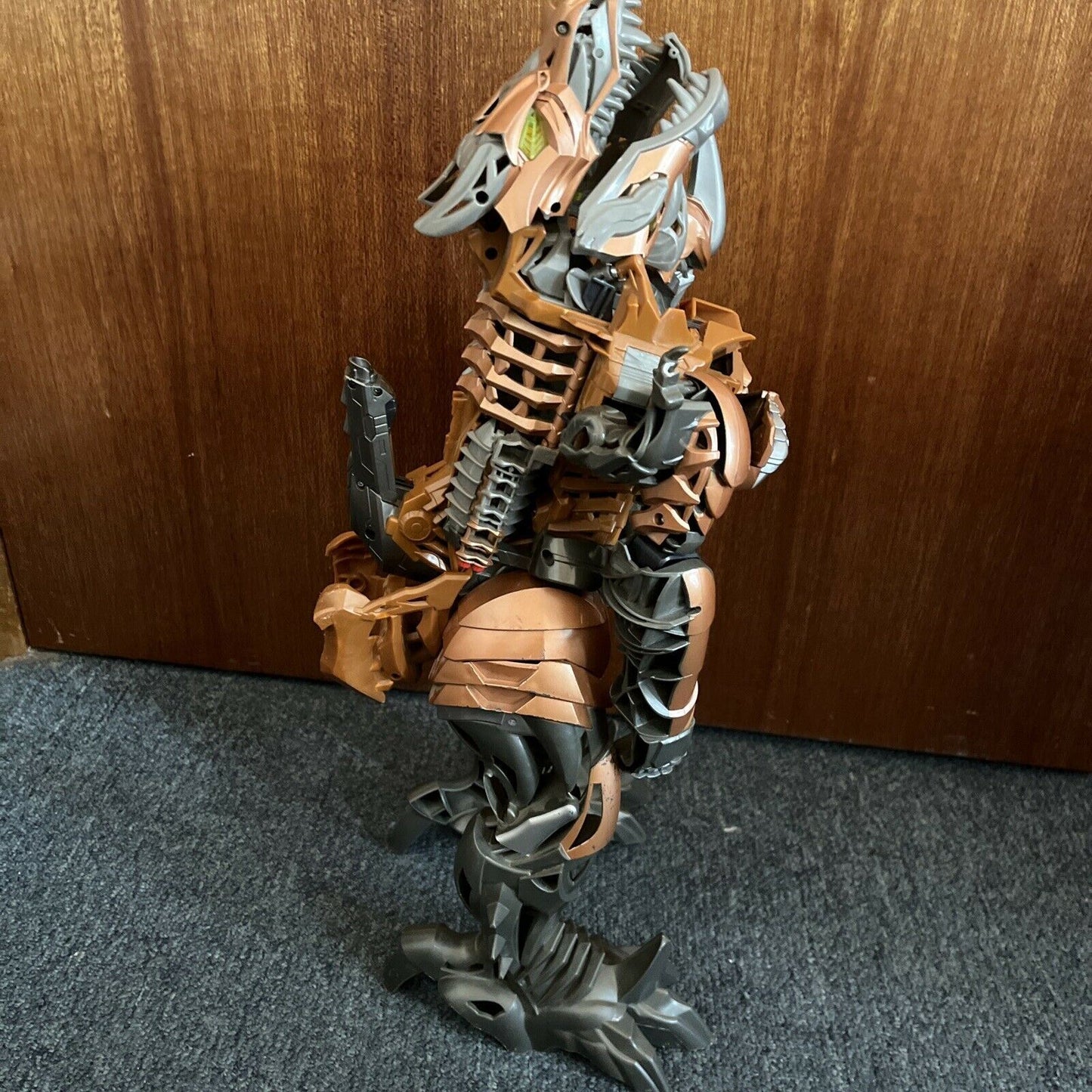 2011 Transformers Age of Extinction Stomp & Chomp 20" Grimlock *Tail Missing*