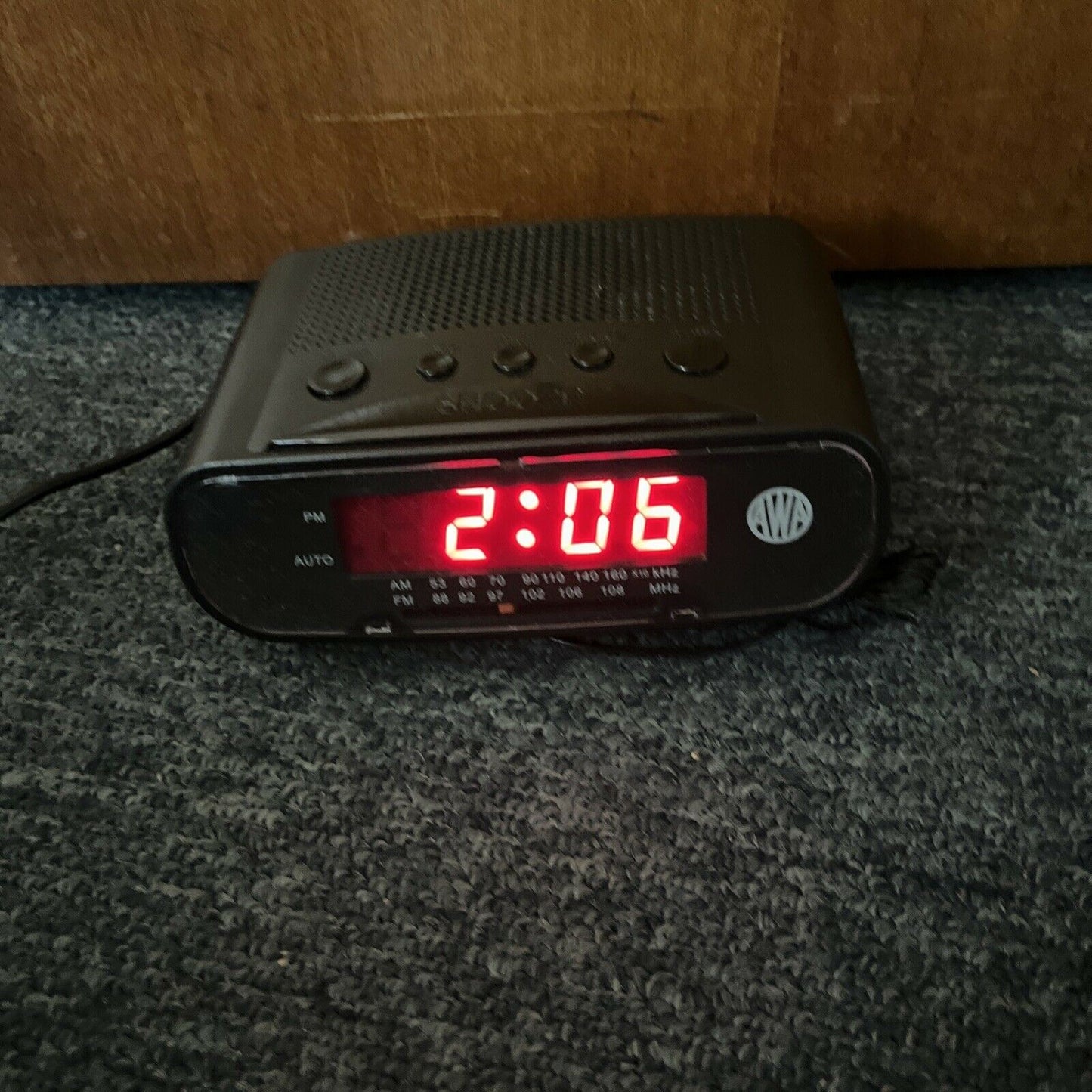Awa CR-325 Alarm Clock FM/AM Radio