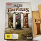 Age of empires III 3 game (Complete) PC windows 3 Disc set With product key