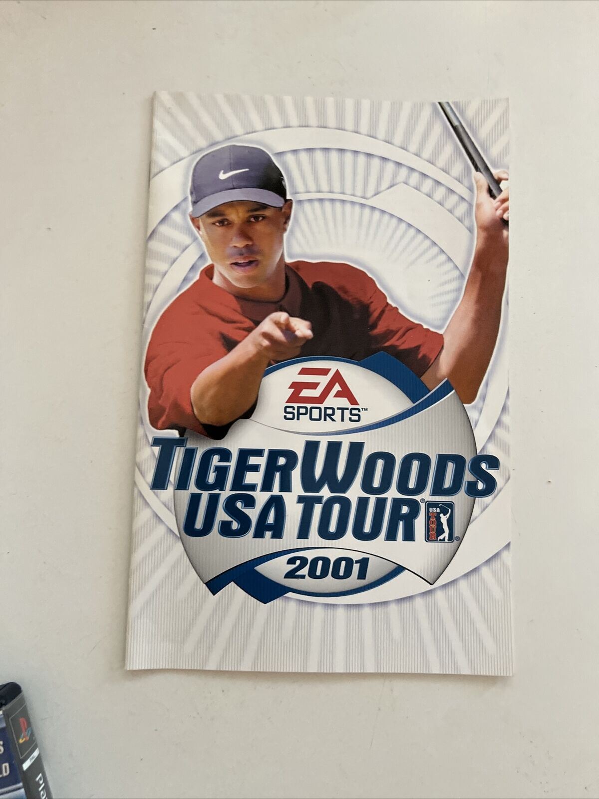 Tiger Woods PGA Tour 2004 & USA Tour 2001 - Playstation 2 (PS2) PAL Manual