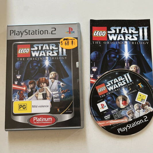 Lego Star Wars II - The Original Trilogy PS2 Playstation 2 PAL With Manual