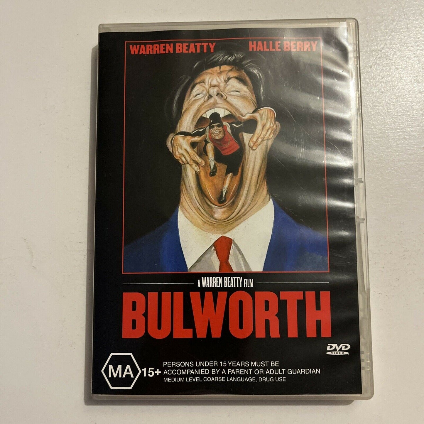 Bulworth (DVD, 1998) Warren Beatty, Halle Berry, Don Cheadle Region 4