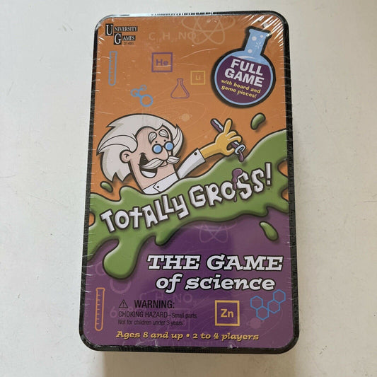 *New Sealed* Totally Gross! Science - The Game of Science - University Games