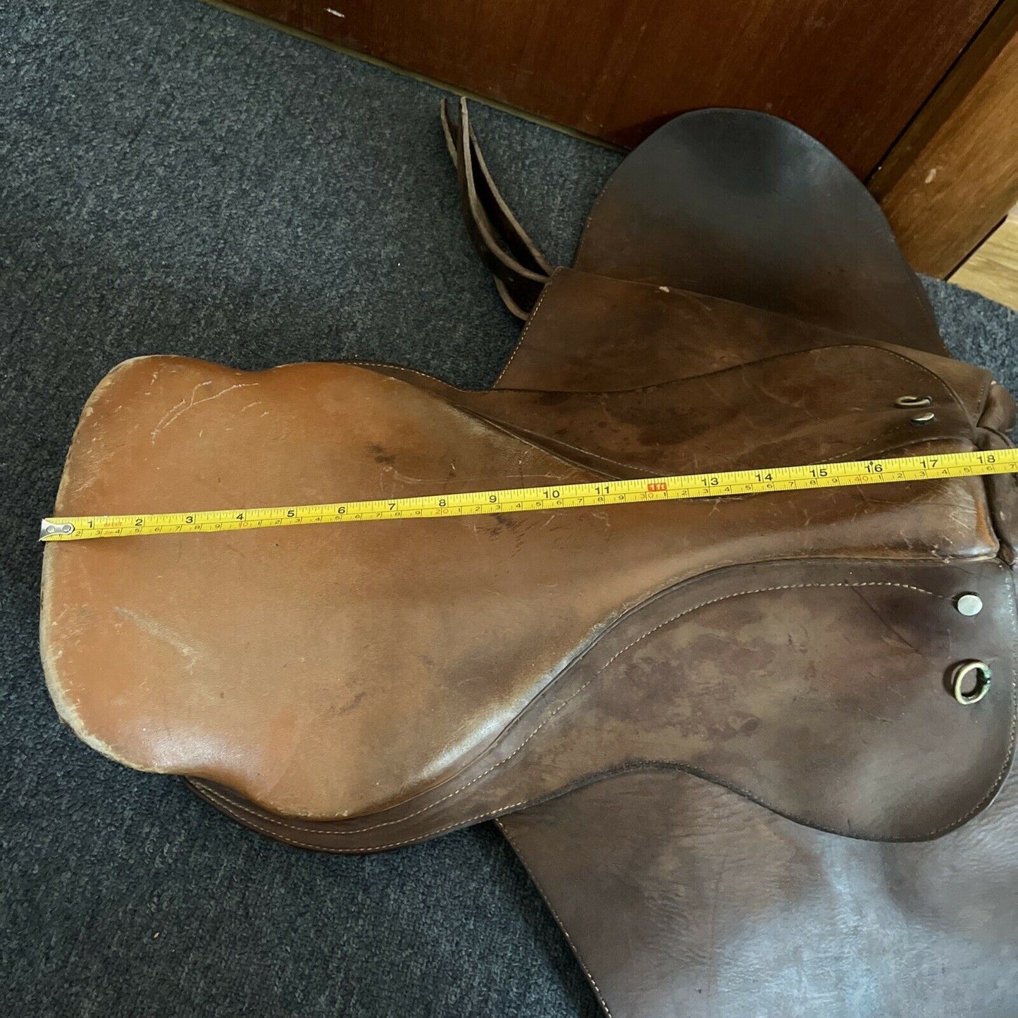 Leather Horse Saddle 17'' Seat