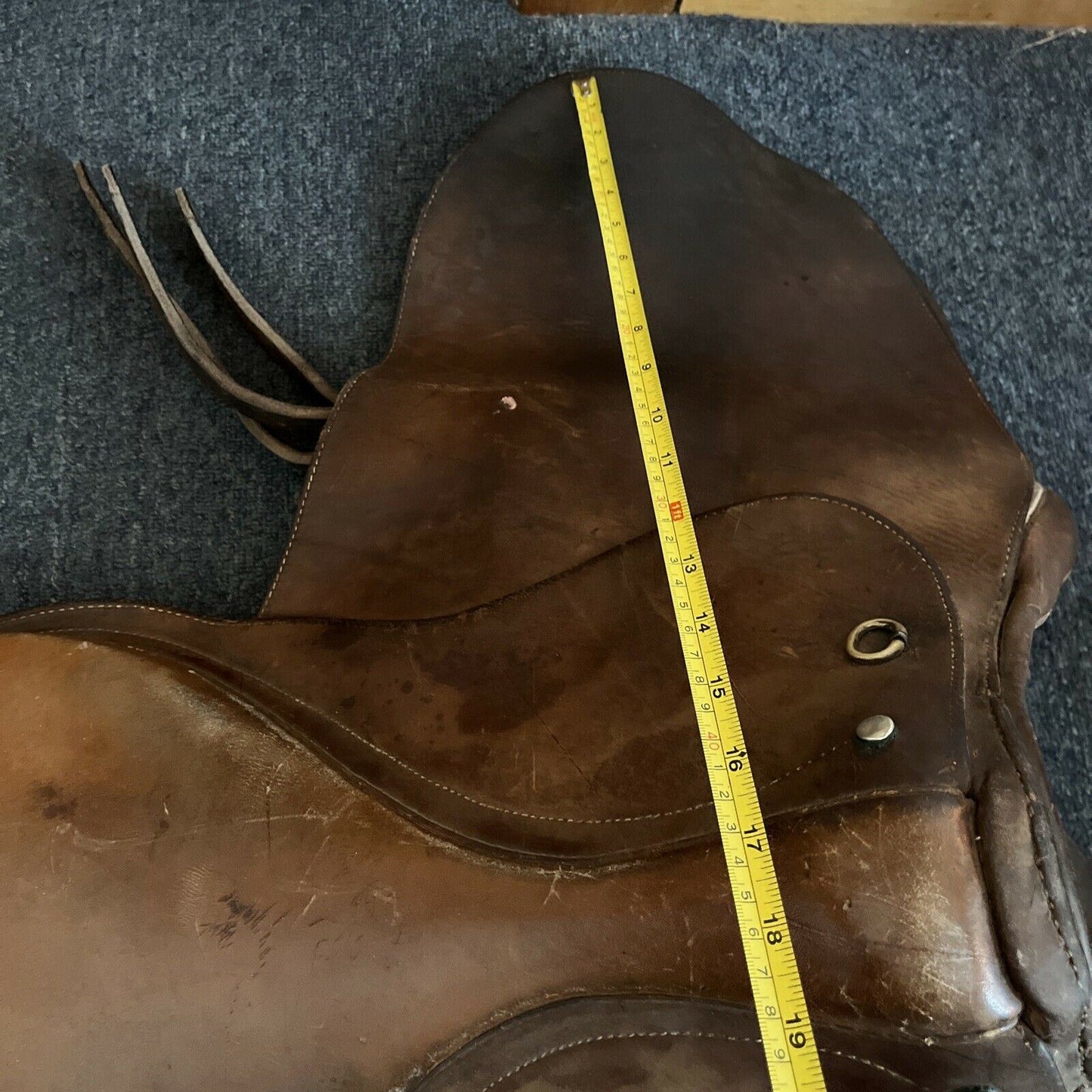 Leather Horse Saddle 17'' Seat