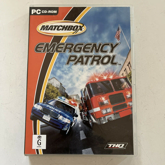 Matchbox - Emergency Patrol PC CDROM Video Game