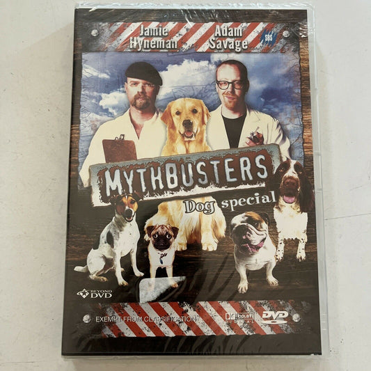 *New Sealed* Mythbusters - Dog Special (DVD, 2003) Region 4