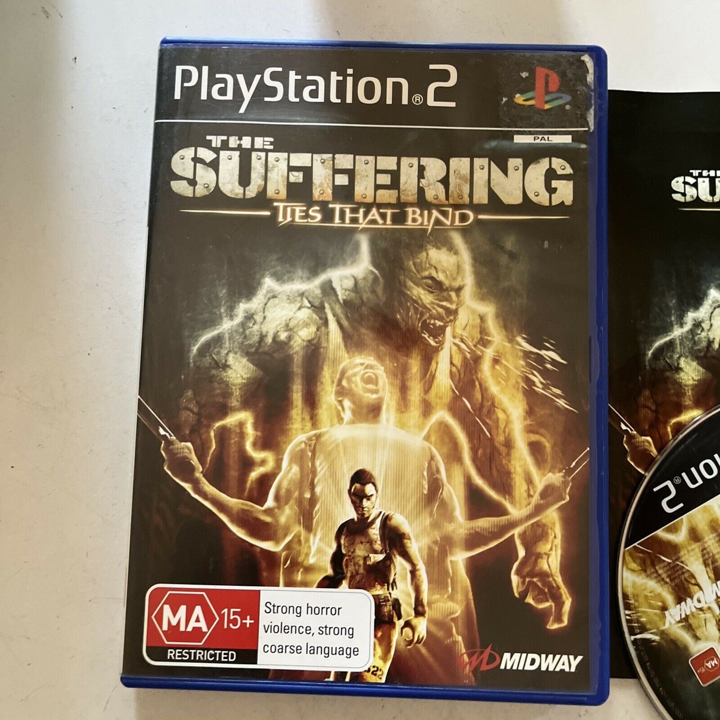 The Suffering: Ties That Bind - PS2 PlayStation 2 Game PAL (Manual Included)