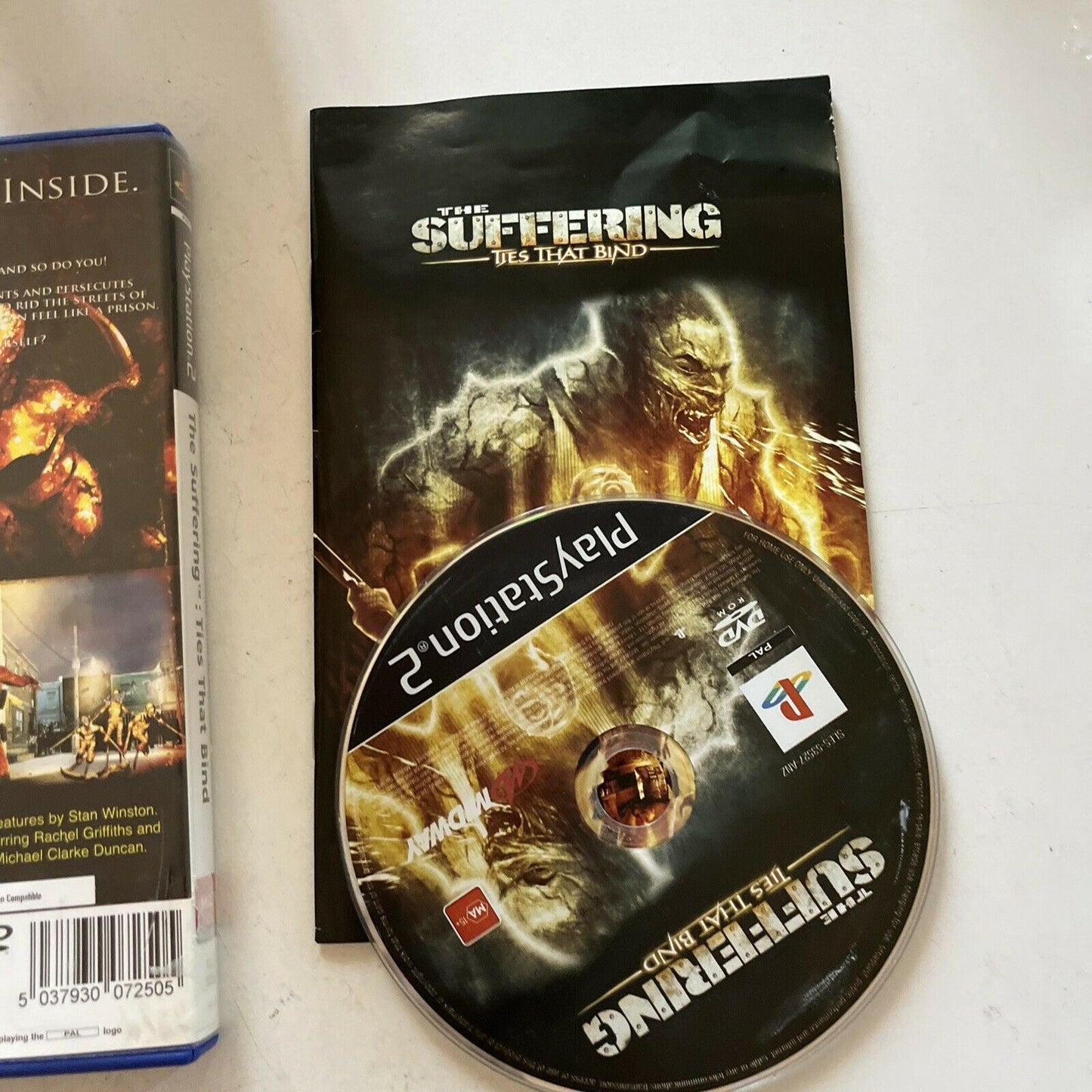 The Suffering: Ties That Bind - PS2 PlayStation 2 Game PAL (Manual Included)