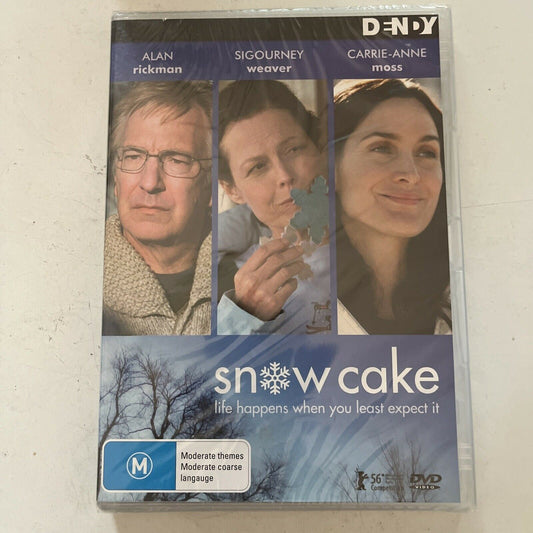 *New Sealed* Snow Cake (DVD, 2007) Alan Rickman, Sigourney Weaver, Region 4