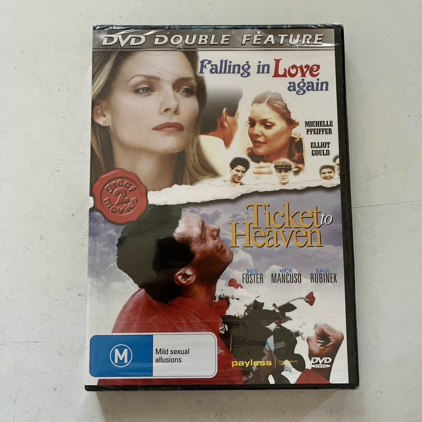 *New Sealed* Falling In Love Again / Ticket To Heaven (DVD) All Regions
