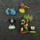 22x Skylanders Figurines With Skylanders Carrying Bag