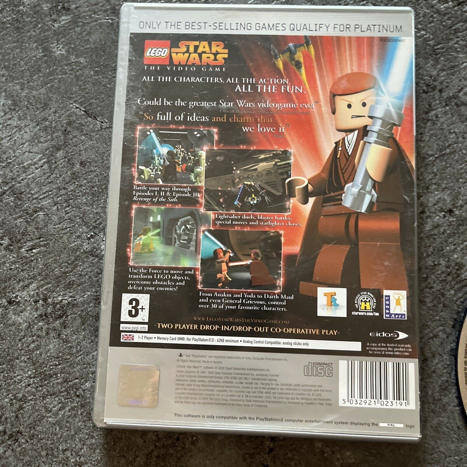 Lego star wars the video game playstation 2 hot sale