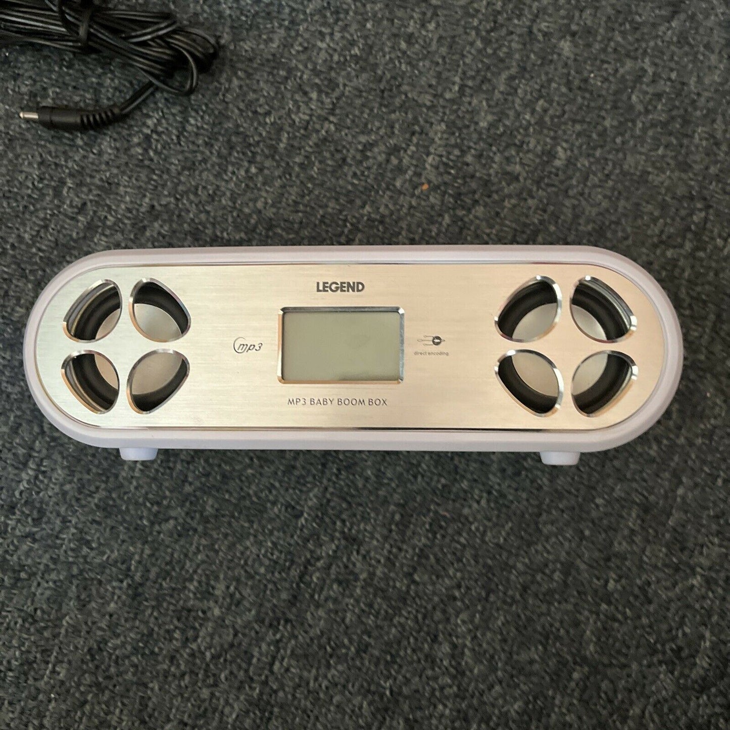 Legend Baby Boom Box MP3 Player FM Radio Rechargeable Battery