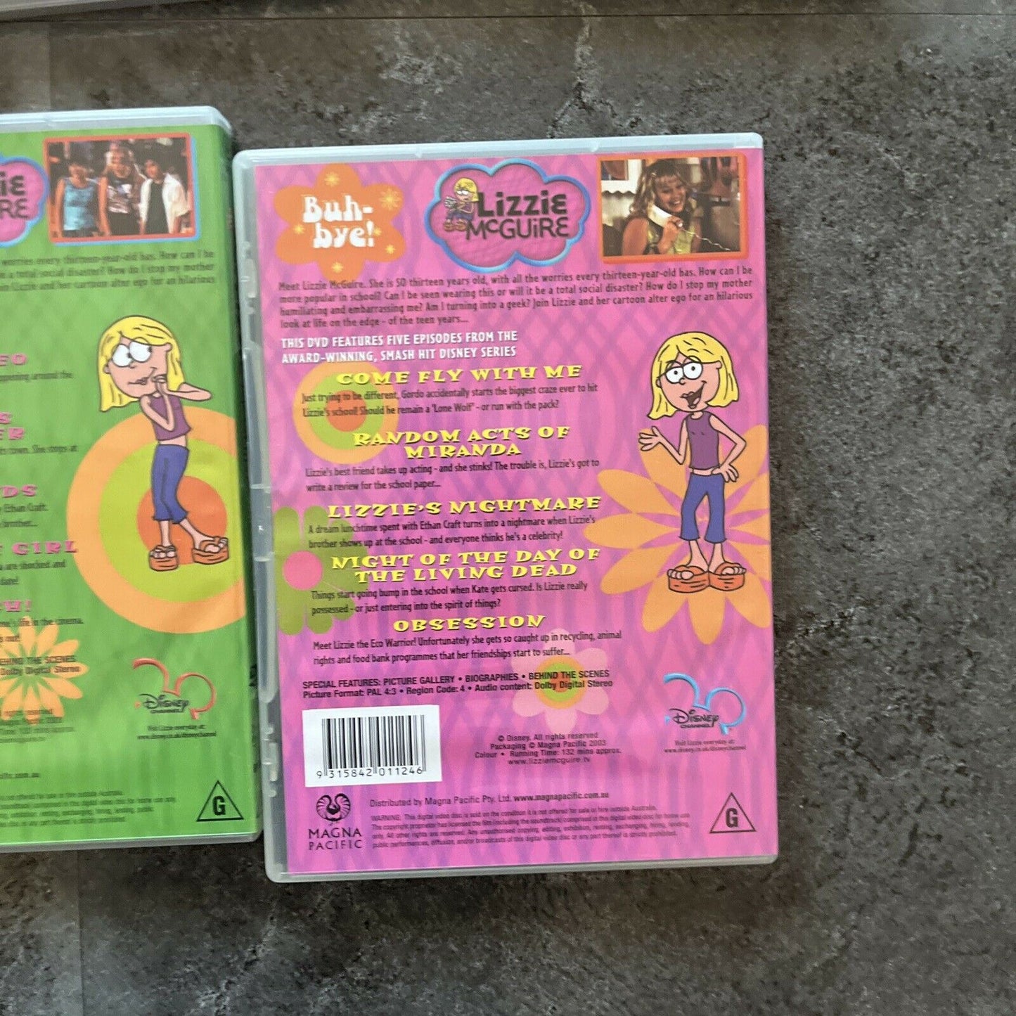 Lizzie McGuire : Season 1 | Boxset (DVD, 2002, 4-Disc) Region 4