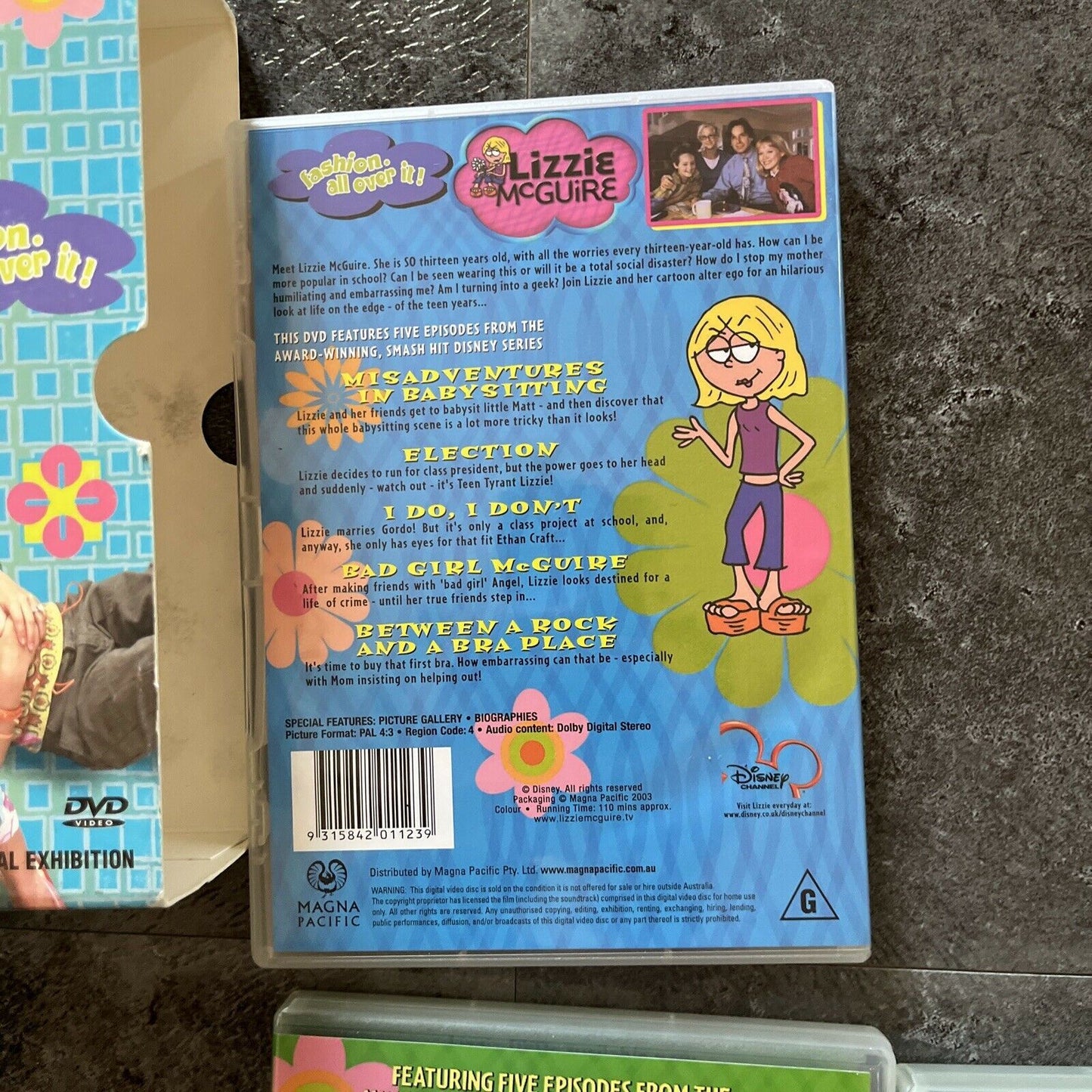 Lizzie McGuire : Season 1 | Boxset (DVD, 2002, 4-Disc) Region 4