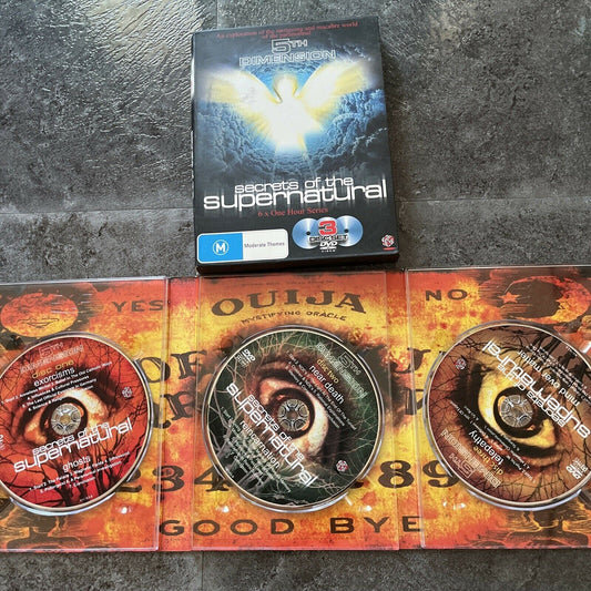 5th Dimension - Secrets Of The Supernatural (DVD, 3-Disc) All Regions