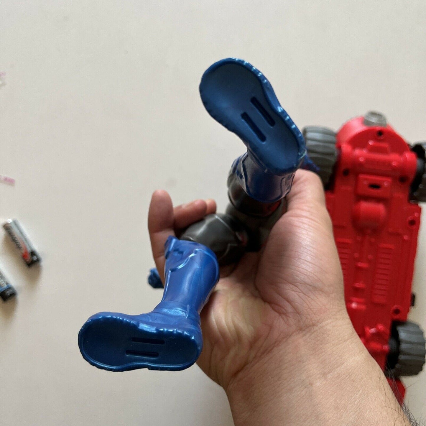 Batman Talking Lights 11" 2019 Action Figure & 2018 Batmobile 12"