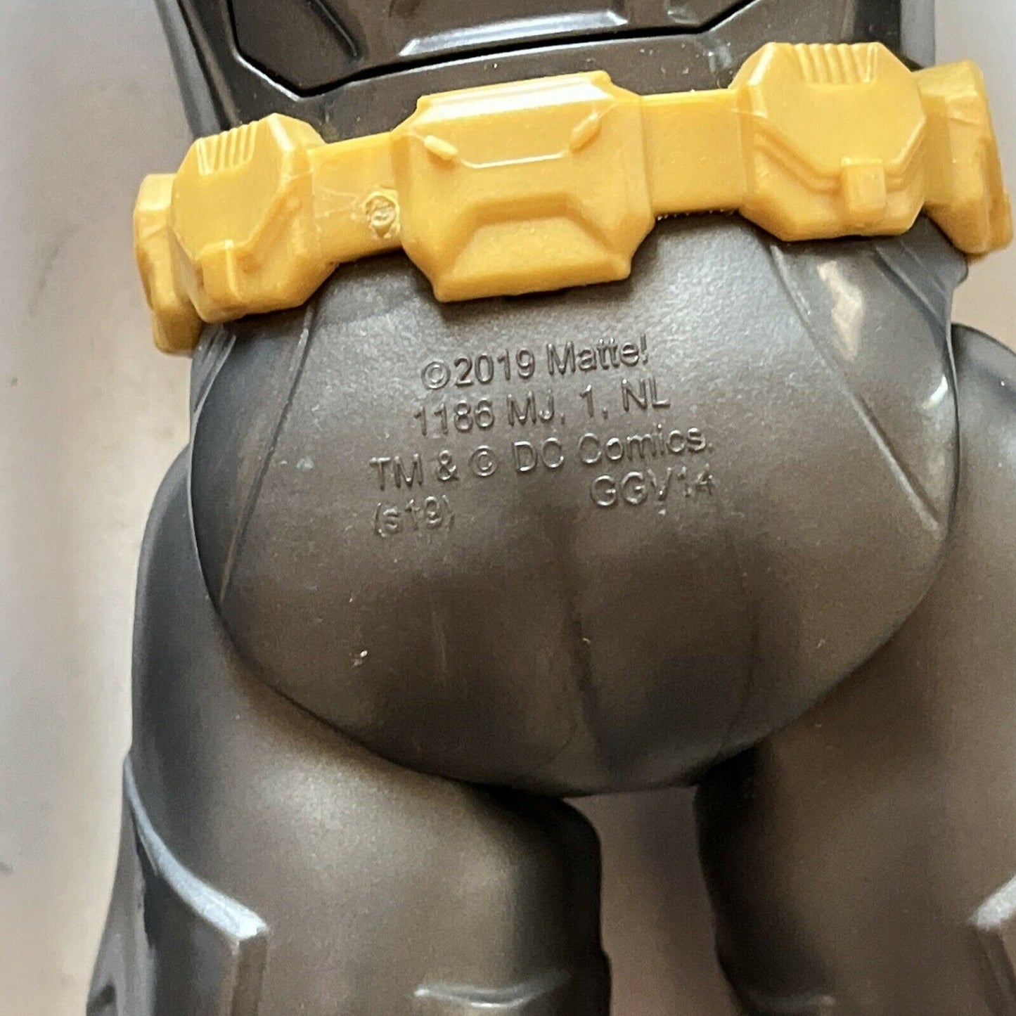 Batman Talking Lights 11" 2019 Action Figure & 2018 Batmobile 12"