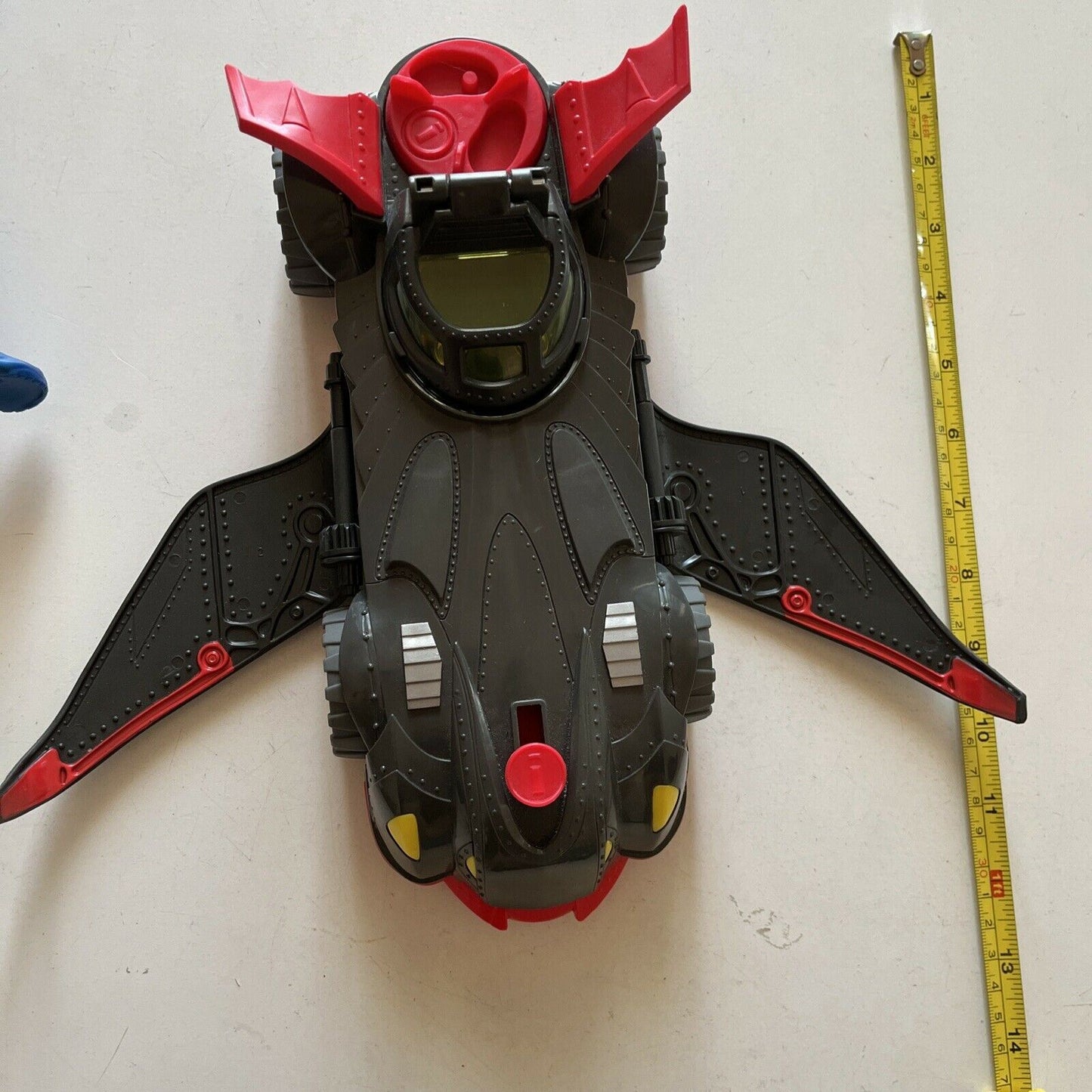 Batman Talking Lights 11" 2019 Action Figure & 2018 Batmobile 12"