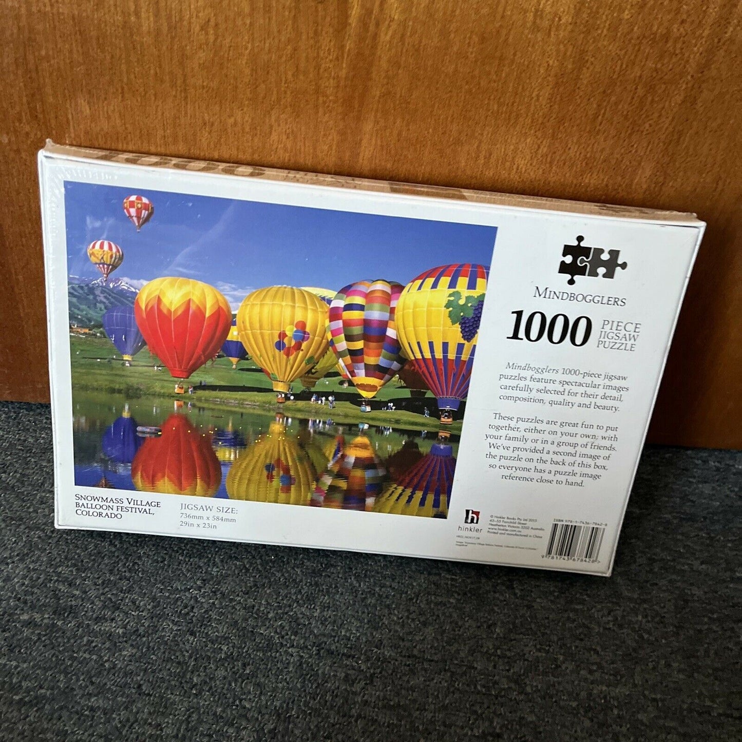 *New Sealed* Mindbogglers: Snowmass Village Balloon Festival Colorado 1000pcs