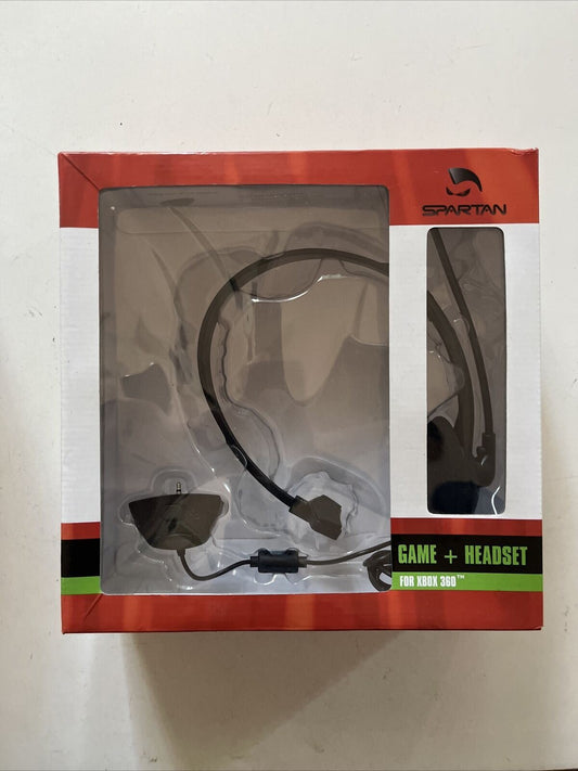 Spartan Game Wired Headset For Xbox 360