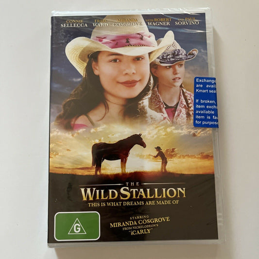 *New Sealed* The Wild Stallion (DVD, 2010) Connie Sellecca, Fred Ward Region 4