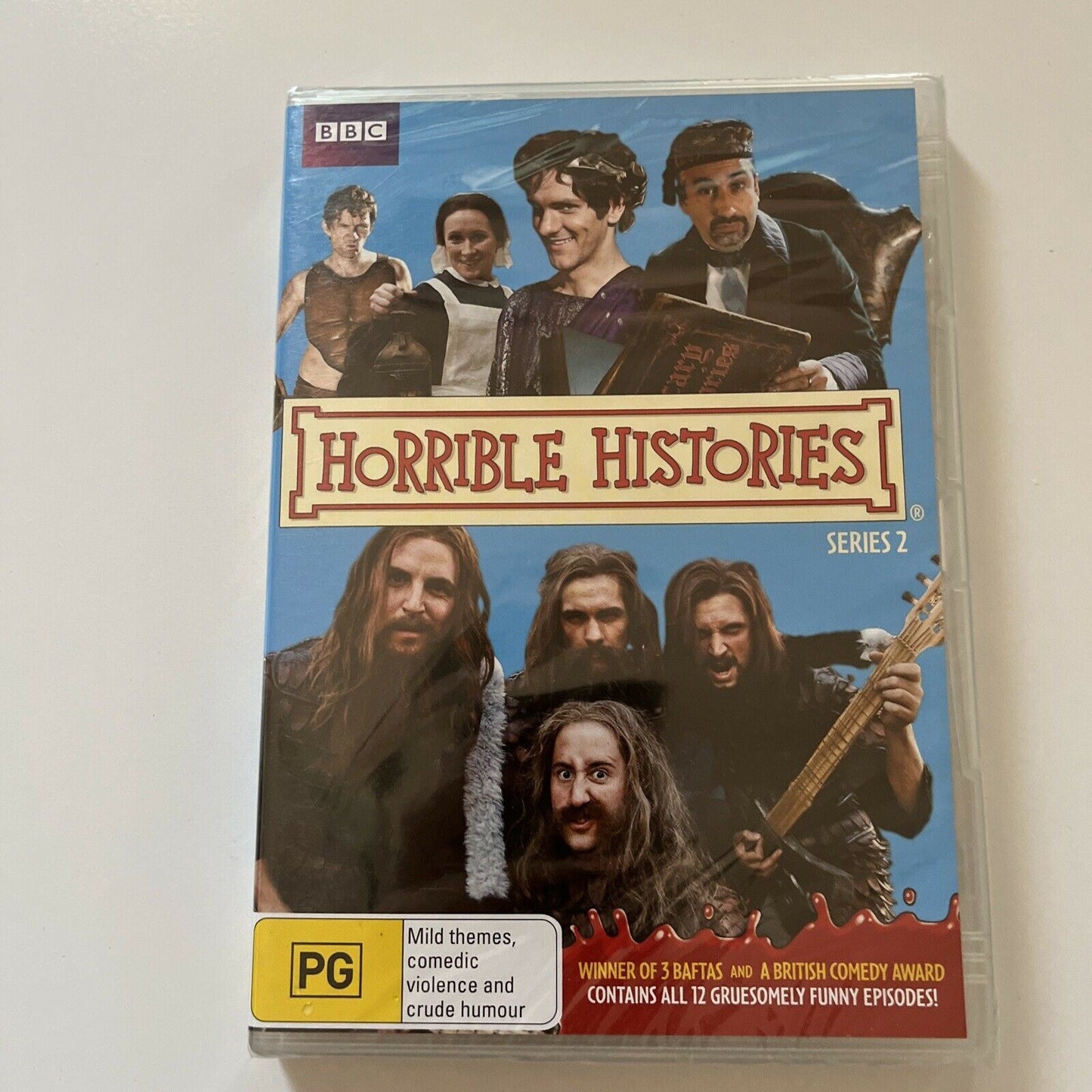 *New Sealed* Horrible Histories : Series 2 (DVD, 2010, 2-Disc) Region 4